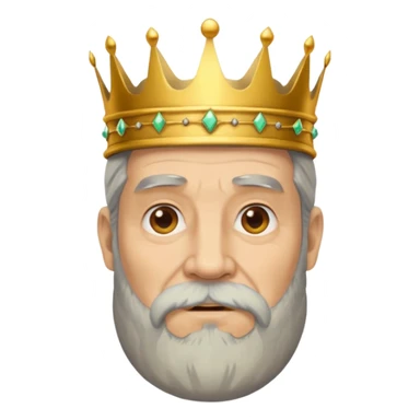 Make it based off a king make it based off the king , but make it an old man sticker