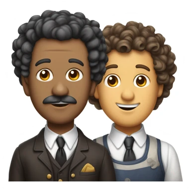 Moe, Larry and Curly sticker