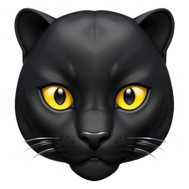 Pantera negra sticker