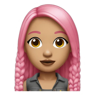 pop mart doll sticker