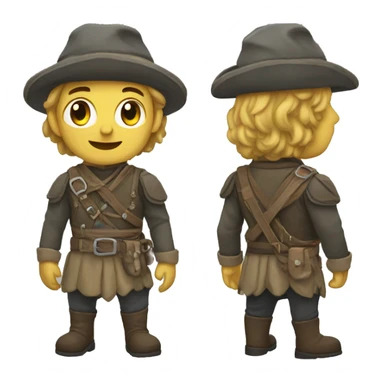 Marcheur montagne sticker