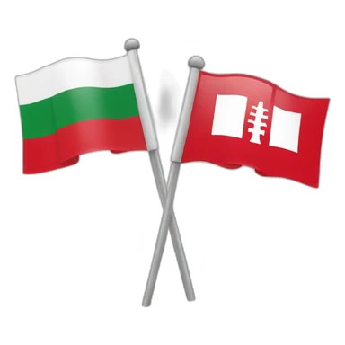 Flag of Budapest and Flag of Austrian Empire sticker