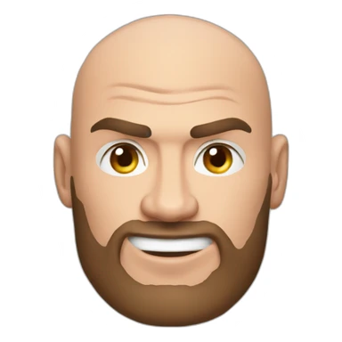 Tyson Fury emoji sticker