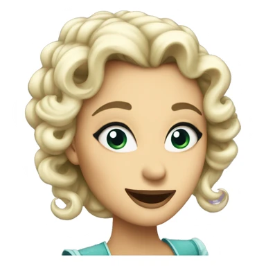 Galinda from wicked  sticker