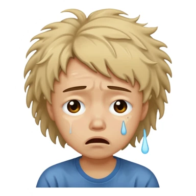 poop cry sticker