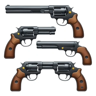 4 guns sticker