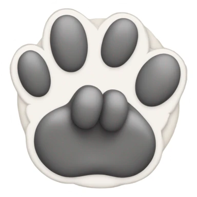 the cat's paw sticker