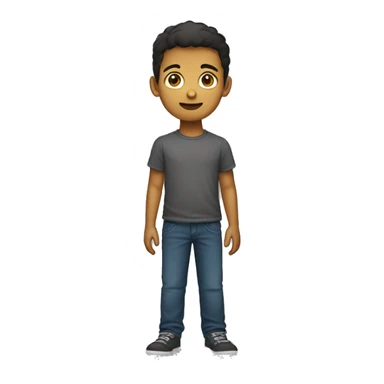 Kinesiologo joven morocho sticker