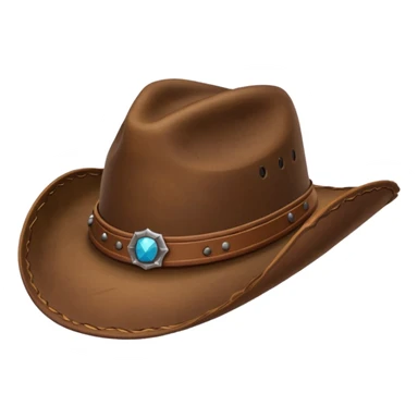 Cowboy hat sticker