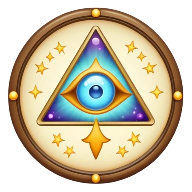 Vintage psychic sign sticker