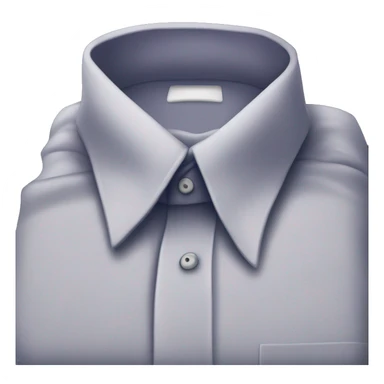 camisa de manga sisa hasta el homblio cuello bandeja sticker