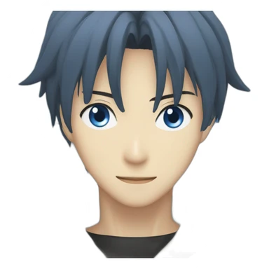 Gojo satoru blue eyes sticker