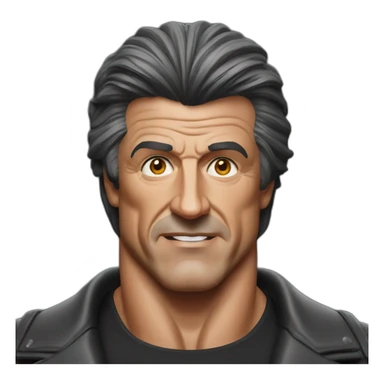 Sylvester-Stallone sticker