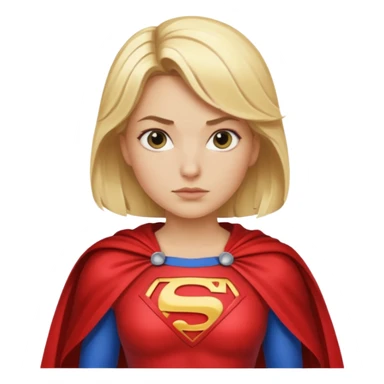 Flash super hero women blonde sticker