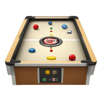 minimalist pinball table top view  sticker