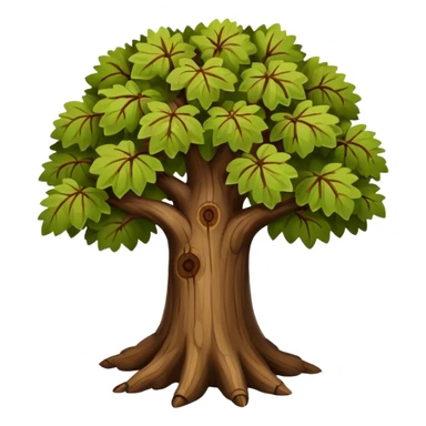 walnut tree sticker