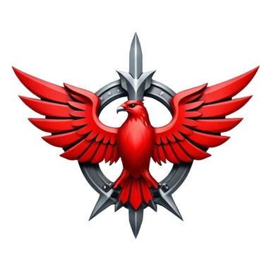 dominus emblem with a touch of white sticker