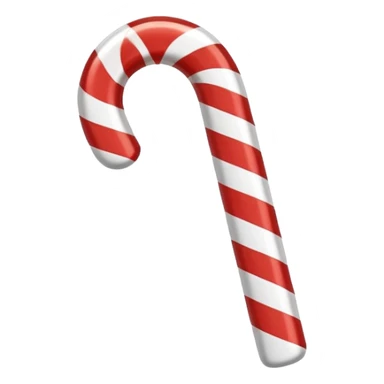 candy cane emoji sticker