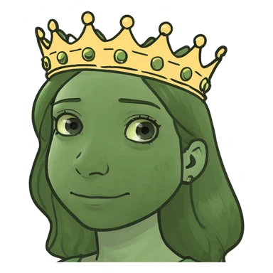Amelia queen of understanding  sticker