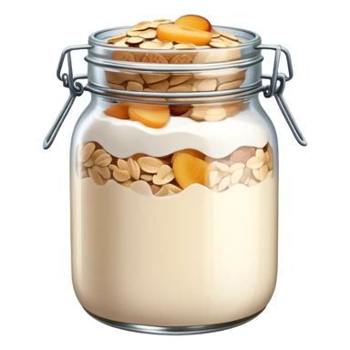 Overnight oats sticker