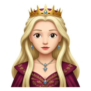 queen in game of throne sticker