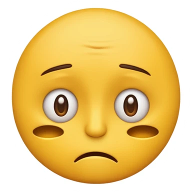 stressed out emoji sticker