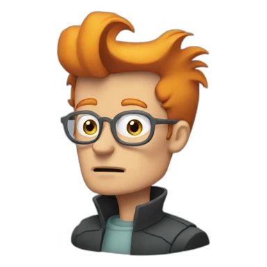 philip j fry sticker