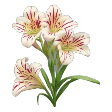 alstroemeria sticker