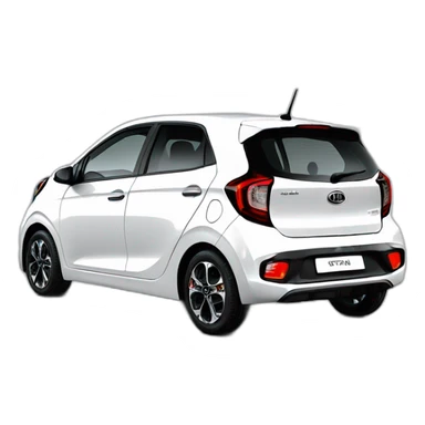 Kia Picanto GT line blanco 2019 sticker