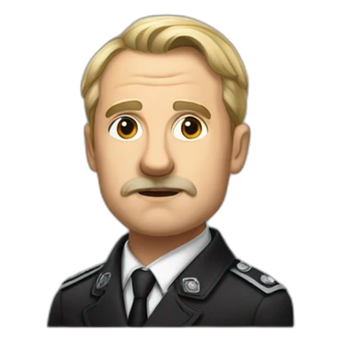 Adolf Schicklgruber sticker