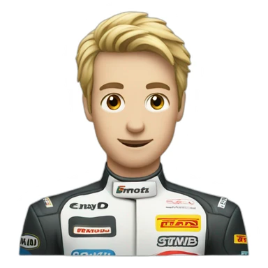 formula 1 fish racing sticker