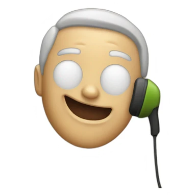 emoji telefono viejo, vibrando sticker
