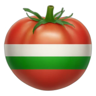 palestine flag tomato sticker
