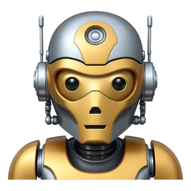 Ios 18 starwars robot sticker