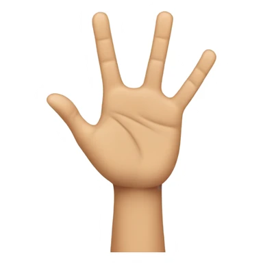 talk to the hand sticker