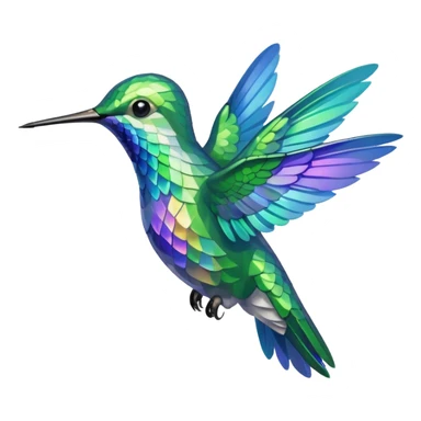 hummingbird sticker
