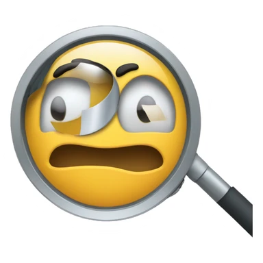 analyzing with magnifying mag sticker