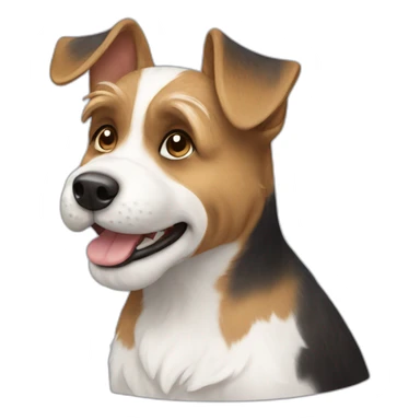 american starforshire terrier sticker