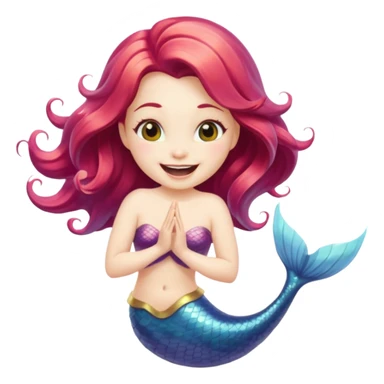 Mermaid Mouth disappeared sticker