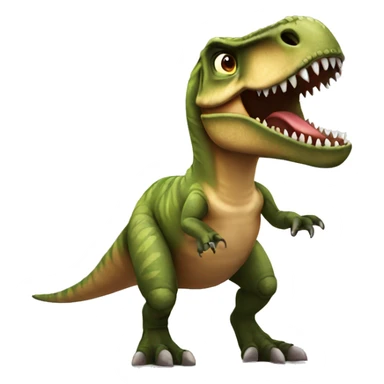 Make a T. rex  sticker