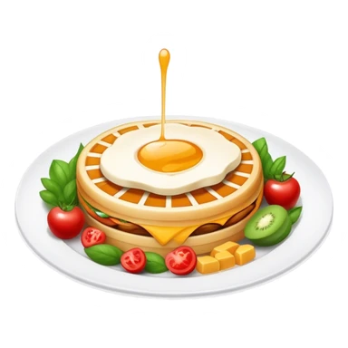 Yummy food that I like is  sticker
