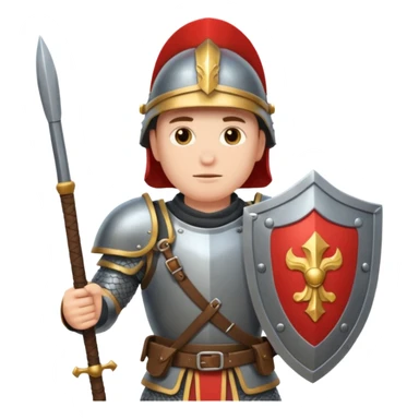 Big Shield Soldier sticker