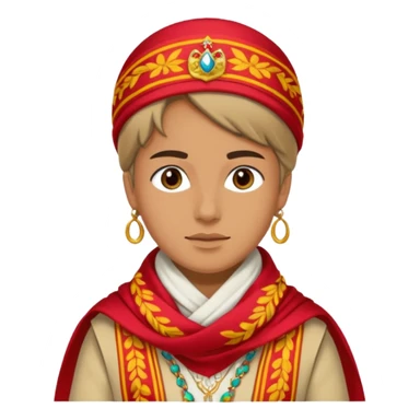 traje regional madrileño sticker