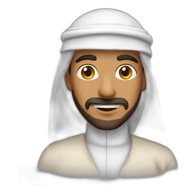 arabe avec jambon sticker