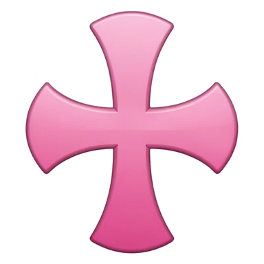 mac os icon pink cross join add sticker