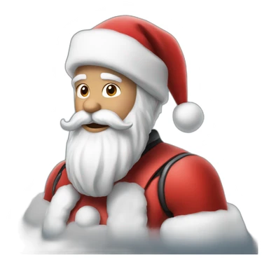 antman santa sticker