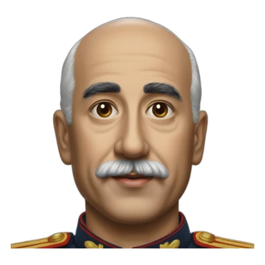 Hyperrealist francisco franco lgtbi sticker