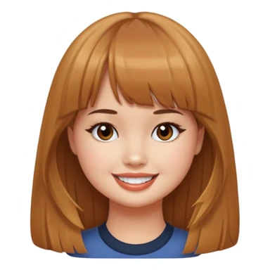 Debby Ryan with straight bangs sticker