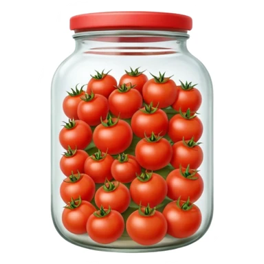 Jar of tomatos sticker
