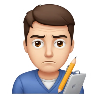 Stressed copywriter  sticker